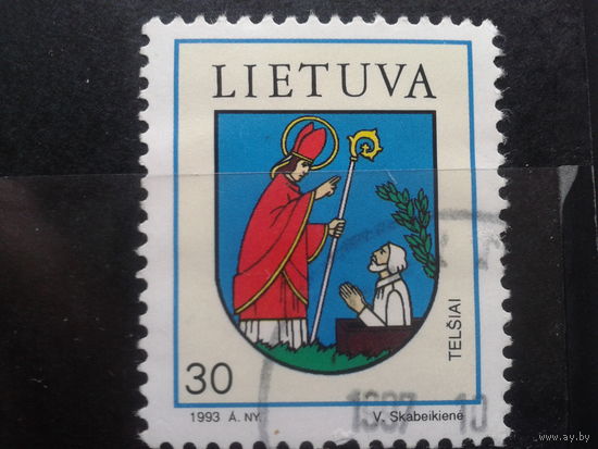 Литва 1993 Герб города