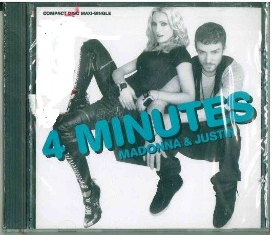 CD Maxi-single Madonna & Justin - 4 Minutes (29 Apr 2008)  Progressive House, House