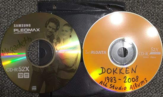 CD MP3 дискография MEGADETH, DOKKEN - 2 CD