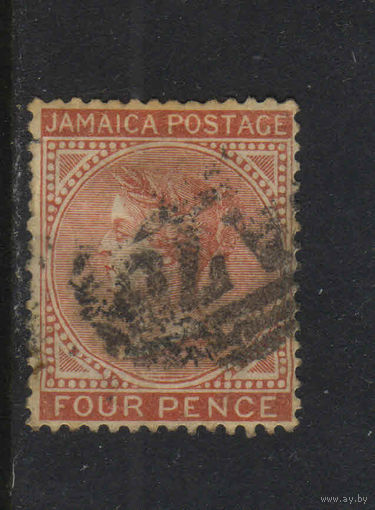 GB Колонии Ямайка 1883 V Стандарт # 18