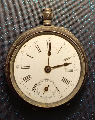 Серебрянные корманные часы в ремонт крупные распродажа коллекции