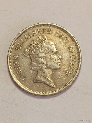 Гонконг 1 доллар 1989 года .