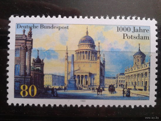 Германия 1993 1000 лет Потсдаму, живопись** Михель-1,7 евро