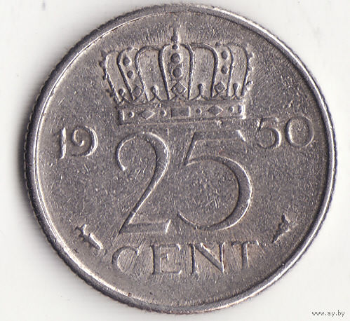 25 центов 1950 год