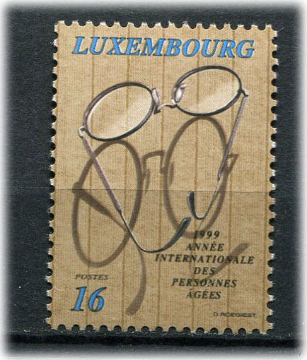 Люксембург - 1999 - Международный Год пожилых людей - [Mi. 1477] - полная серия - 1 марка. MNH.  (Лот 173AJ)
