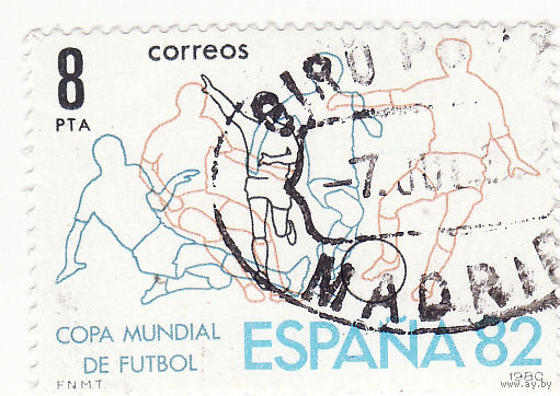 Чемпионат мира по футболу Испания 82  1980 год