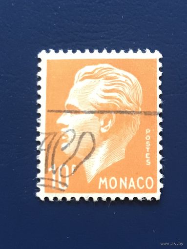 Монако 1951 год Стандарт Принц Ренье III Mi:422 Гашеная
