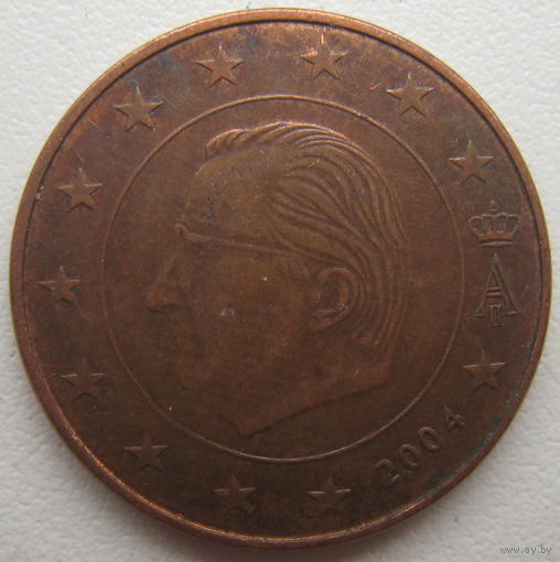 Бельгия 5 евроцентов 2004 г.