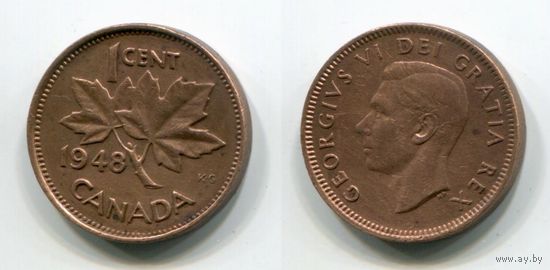 Канада. 1 цент (1948)