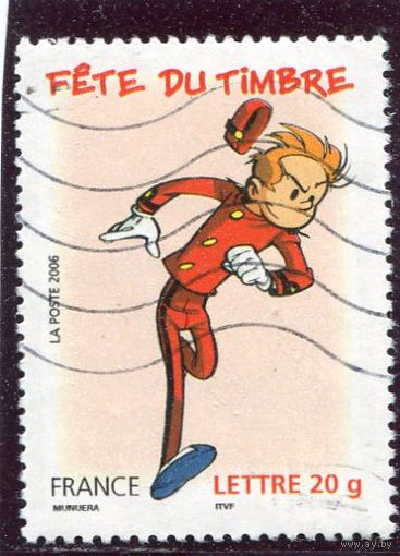 Франция. День почтовой марки. Комикс