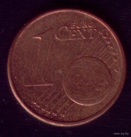 1 цент 2004 год F Германия