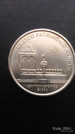 Португалия 5 евро 2004 ЮНЕСКО - исторический центр Эворы СЕРЕБРО 925 пробы