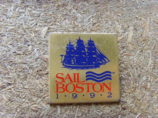Значок редкий Sail Boston 1992