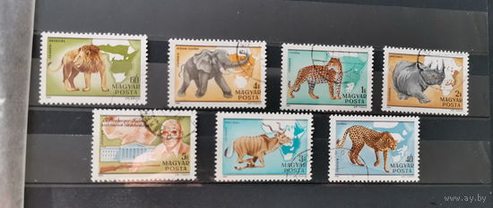 Венгрия 1981г. Африканская фауна - 100 лет со дня рождения Кальмана Киттенбергера *