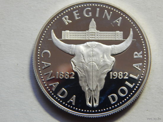 Канада 1 доллар 1982г UNC