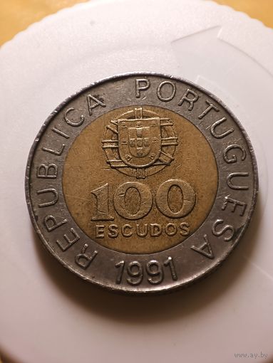 Португалия 100 эскудо 1991 год