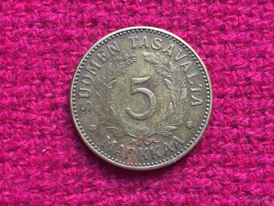 Финляндия 5 марок 1946 г.