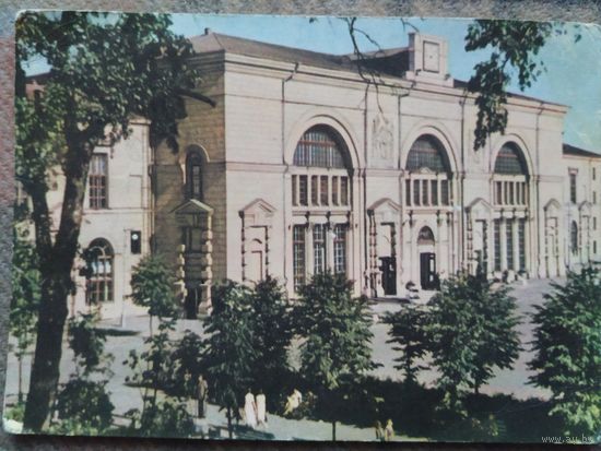 Открытка Витебск Пассажирский вокзал,1966г