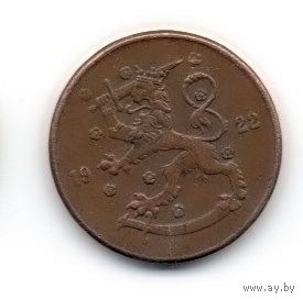 5 пенни 1922 Финляндия