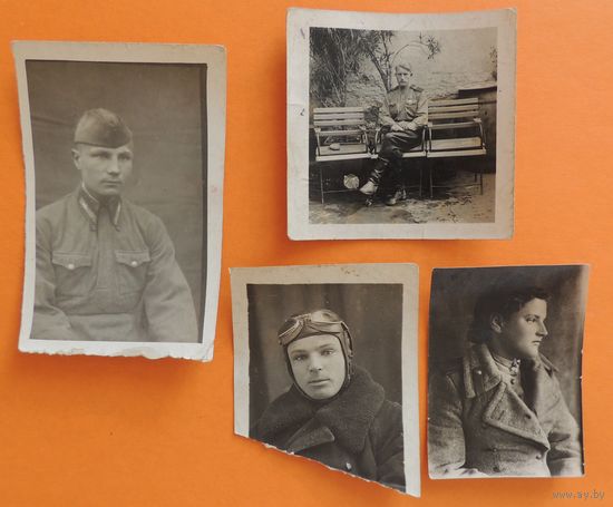 Фото "Война", 4 шт., 1941-1945 гг.