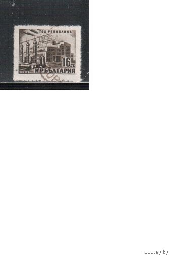 Болгария-1952, (Мих.822), гаш.   , Стандарт, ТЭЦ