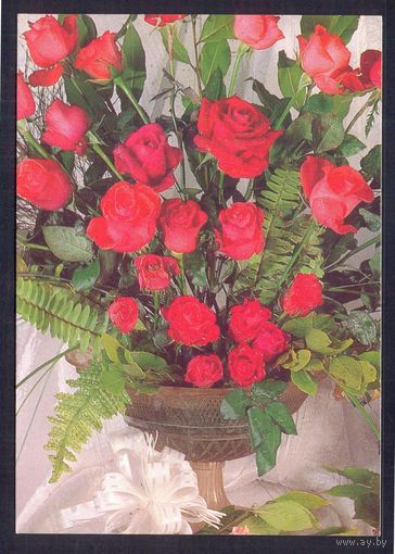 Беларусь ДМПК 1999  букет роз