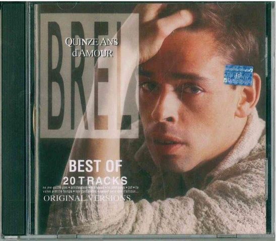 CD Brel - Quinze Ans D'Amour (Best Of) (1988)