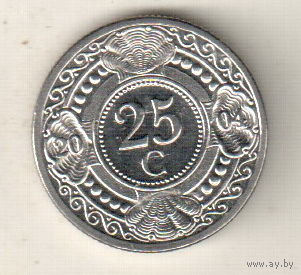Нидерландские Антильские острова 25 цент 2004