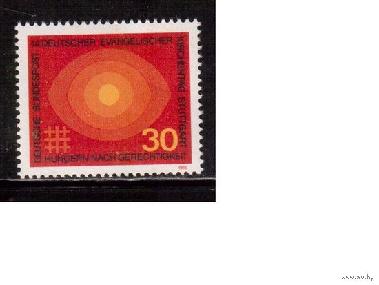 Германия(ФРГ)-1969,(Мих.595), ** , Религия
