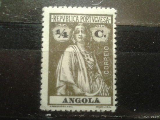 Ангола, колония Португалии 1914 Церера - богиня плодородия