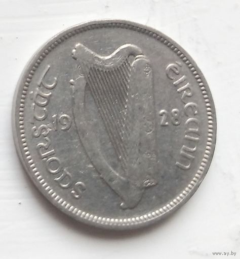 Ирландия 6 пенсов, 1928 4-2-16