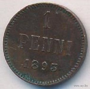 1 пенни 1893 год _состояние ХF+