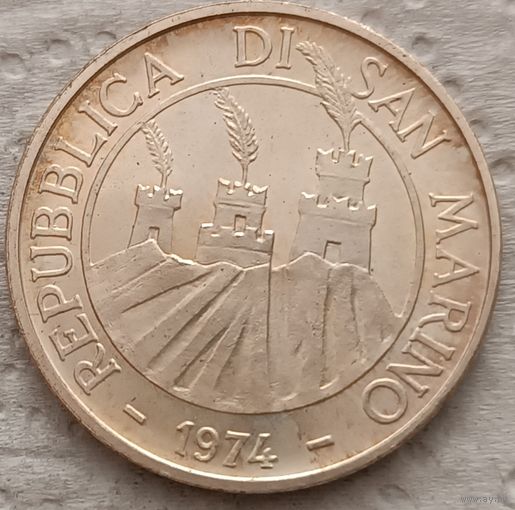 Сан-Марино 500 лир 1974