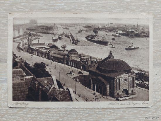 1920е. Европа. Подписанная открытка. Антикварная открытка.