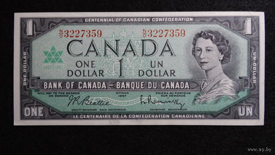 Канада, 1 доллар 1967г. #P84b