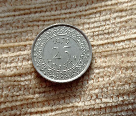 Werty71 Суринам 25 центов 1979