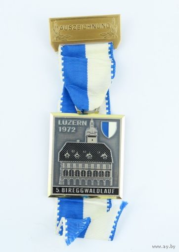 Швейцария, Памятная медаль 1972 год. (М980)