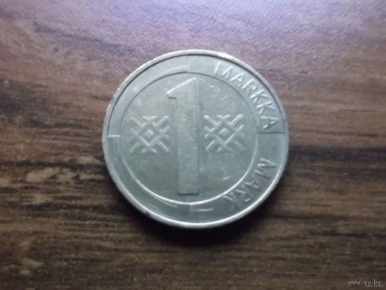 Финляндия 1 марка 1993 (3)