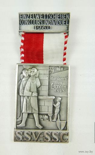 Швейцария, Памятная медаль 1960 год.