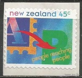 Новая Зеландия. Буква "А". Стандарт. 1995г. Mi#1453.