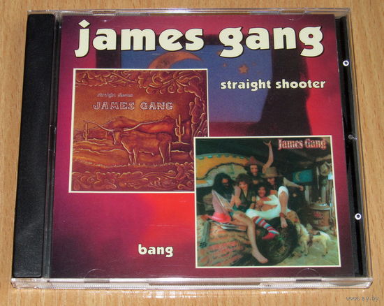 James Gang - Straight Shooter / Bang (1972/1973, 2 в 1 Audio CD)