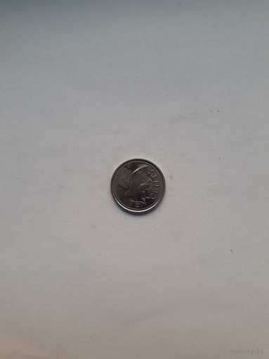 Барбадос 10 цент 2008