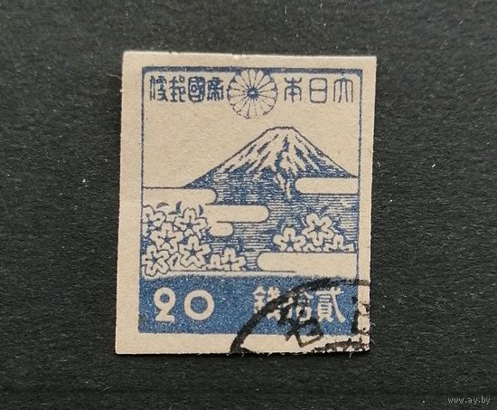 Япония 1946. Вулканы | Горы | Мировое наследие ЮНЕСКО | Пейзажи  Mi:JP 347