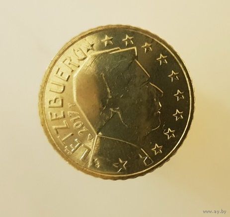 50 евроцентов 2017 Люксембург UNC из ролла