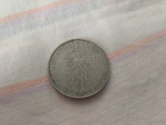 Редчайшая монета! Серебро 0.500 ! Германия 3 рейхсмарки, 1929 года 1000 лет Мейсену ()