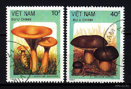 1987 Вьетнам. Грибы