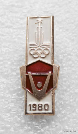 Значок. Олимпиада 1980 года #0359