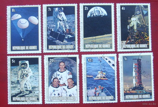 Гвинея. Космос. ( 8 марок ) 1979 года. 9-9.