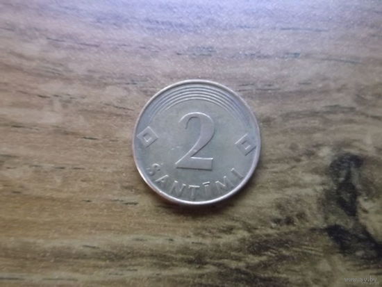 Латвия 2 сантима 2000