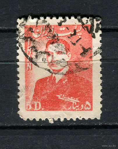Иран - 1951/1953 - Шах Мохаммад Реза Пехлеви 5D - [Mi.846] - 1 марка. Гашеная.  (LOT Y40)